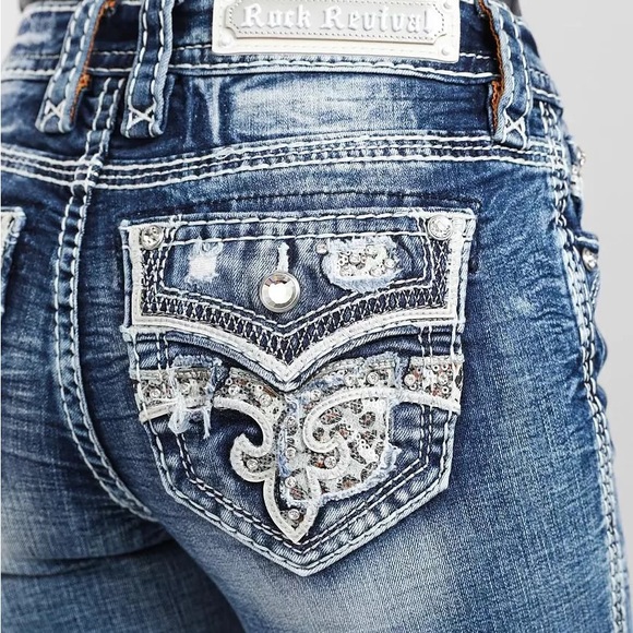 Rock Revival Animal Print Ankle Tall Plus Size - Picture 3 of 6